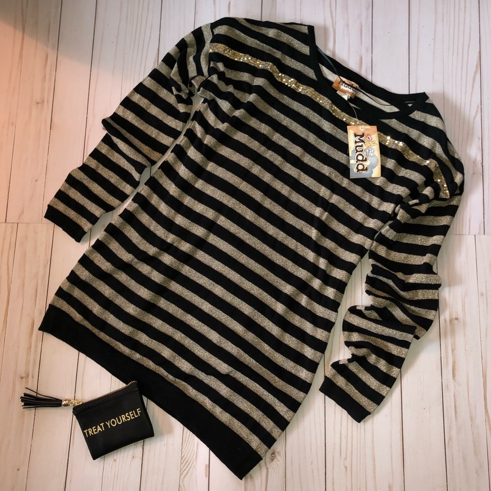 MUDD Striped Tunic